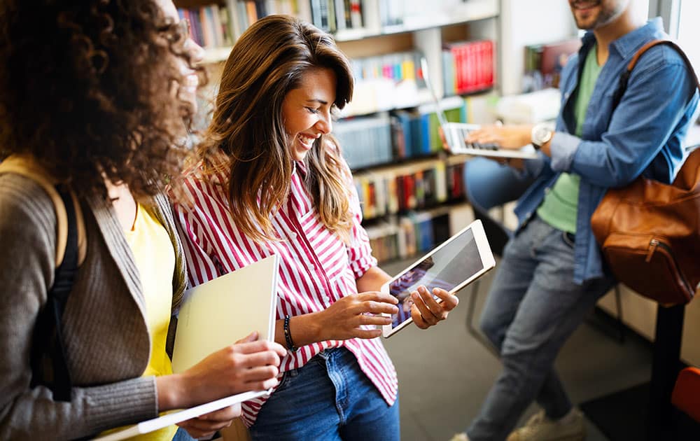 Educators with Tablets